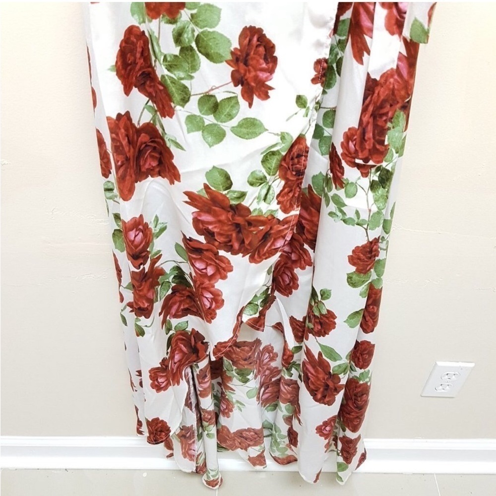 Show Me Your Mumu Women’s Godshaw Goddess Rose Floral Maxi Bridesmaids Dress - Picture 11 of 15